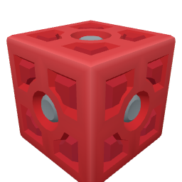 Decorative Block Red